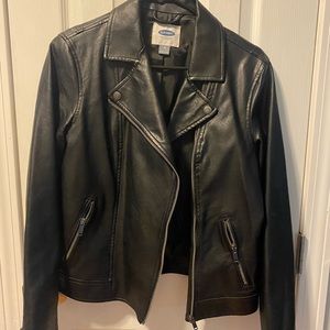 Old Navy Leather Jacket
